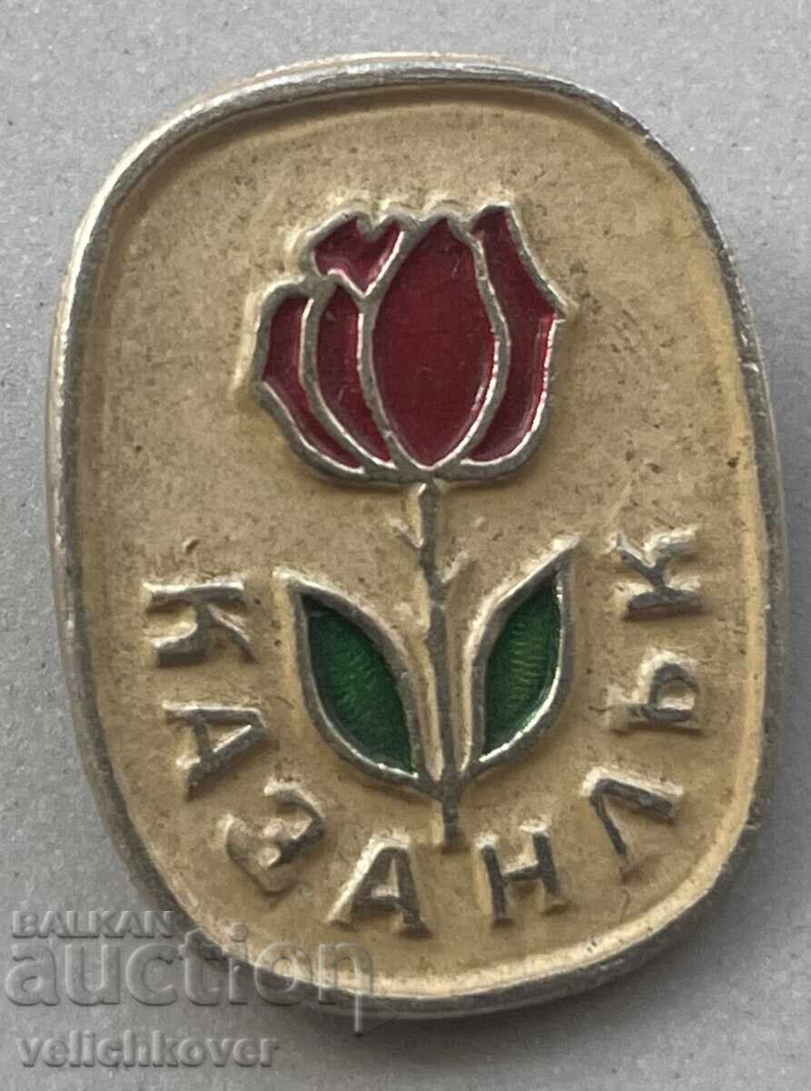 40543 Bulgaria badge with the coat of arms of the city of Kazanlak