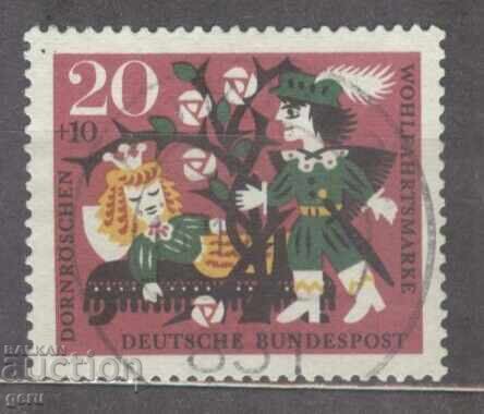 Germany BRD Germany FRG 1964 Mi 449 (o) 1f3