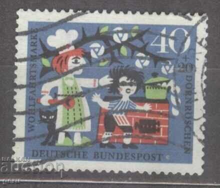 Germany BRD Federal Republic of Germany 1964 Mi 450 (o) 1f3