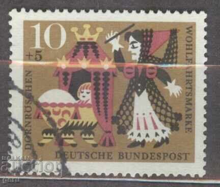 Germany BRD Германия ФРГ 1964 Mi 447 (o) 1f3 Germany BRD Германия ФРГ 1964 Mi 447 (o) 1f3