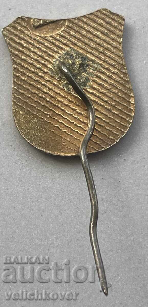 40547 Bulgaria badge with the coat of arms of the town of Peshtera enamel with price 8.00 BGN | € 4.09 40547 Bulgaria badge with the coat of arms of the town of Peshtera enamel with price 8.00 BGN | € 4.09