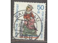 Germany BRD Germany FRG 1970 Mi 615 (o) 1f3