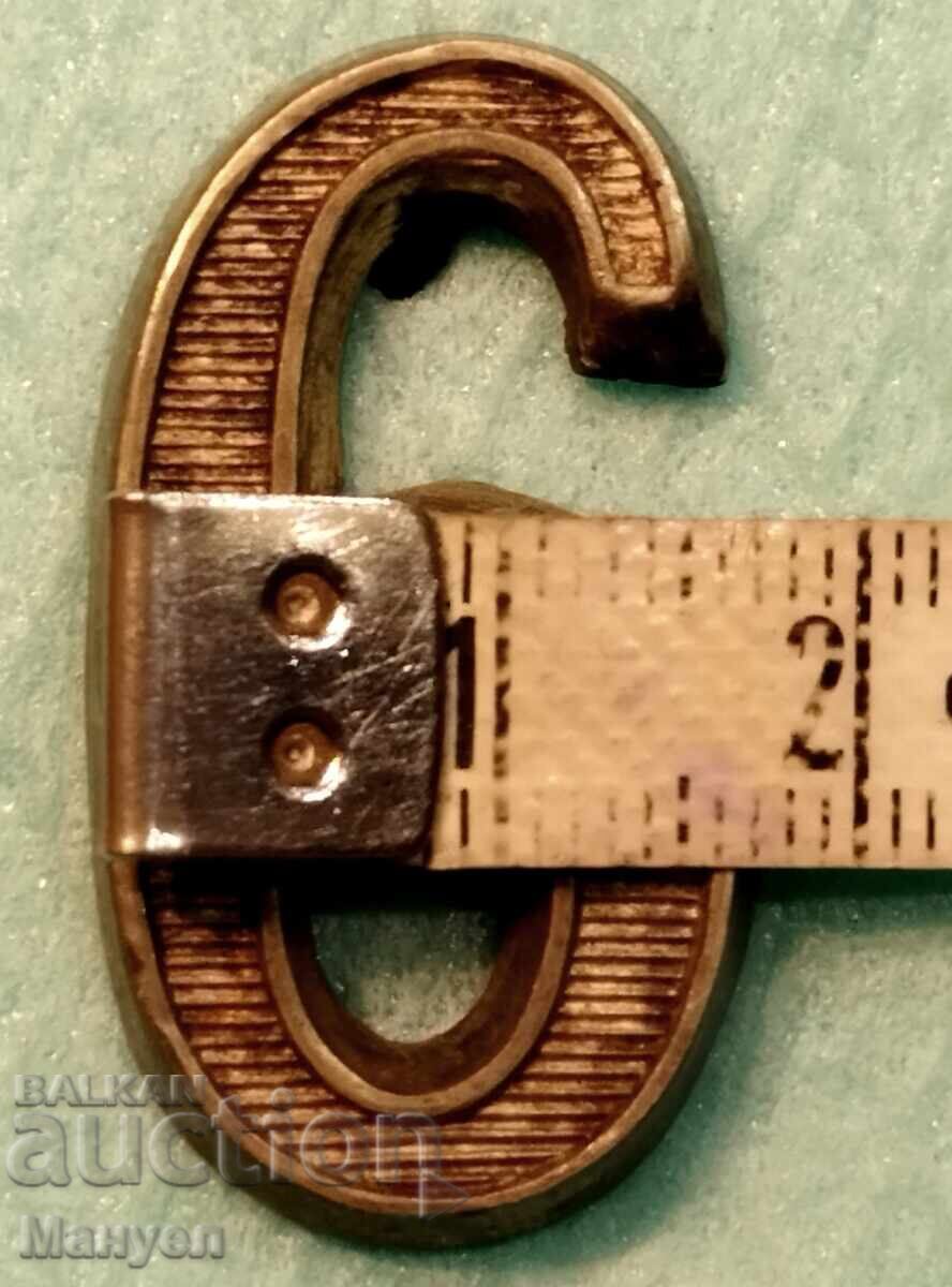 Numbers for epaulettes, epaulets - Principality, Kingdom of Bulgaria - 5 Numbers for epaulettes, epaulets - Principality, Kingdom of Bulgaria - 5