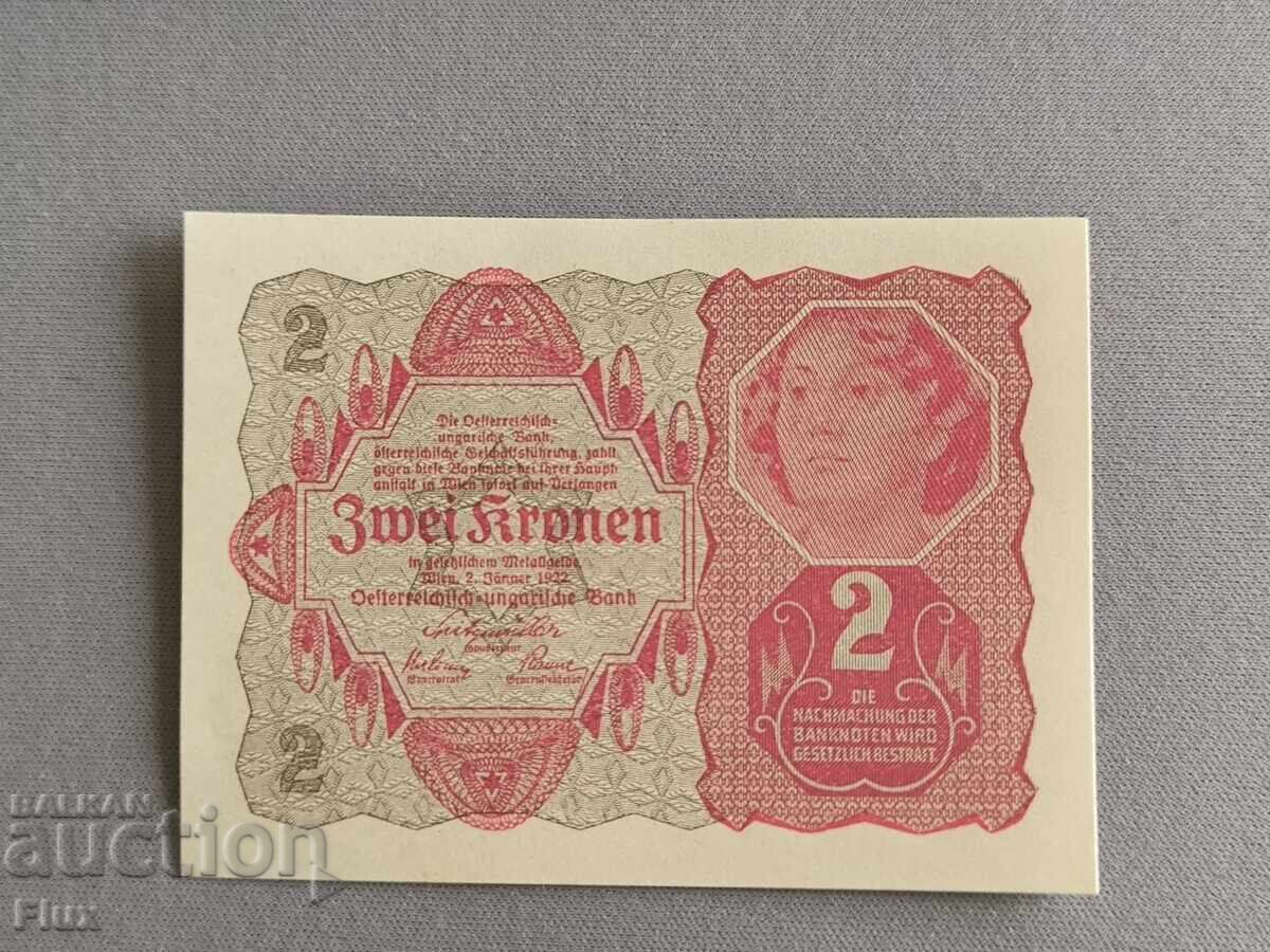 Banknote - Austria - 2 Kronen UNC | 1922 Banknote - Austria - 2 Kronen UNC | 1922