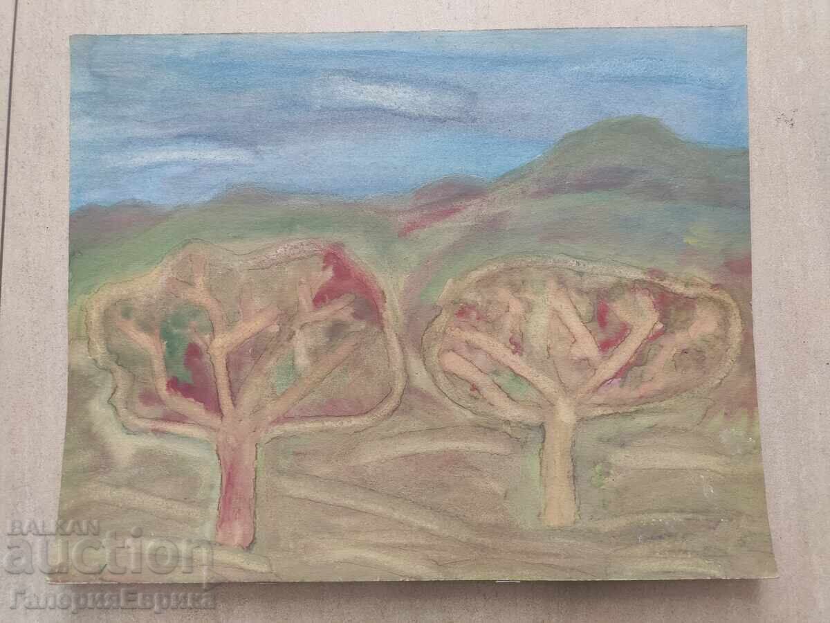 Майсторска картина неподписана с цена 9.00 лв. | € 4.60 Майсторска картина неподписана с цена 9.00 лв. | € 4.60