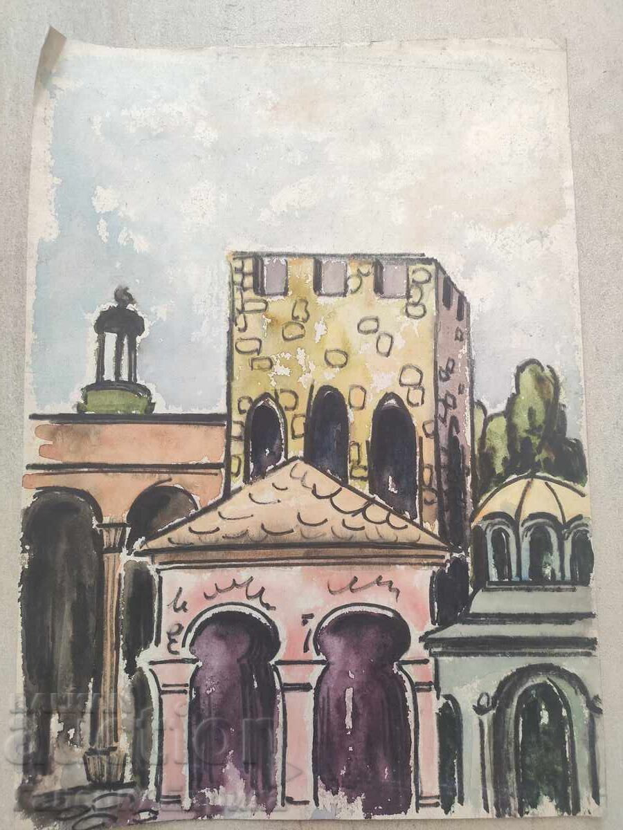 Master painting unsigned with price 9.00 BGN | € 4.60 Master painting unsigned with price 9.00 BGN | € 4.60