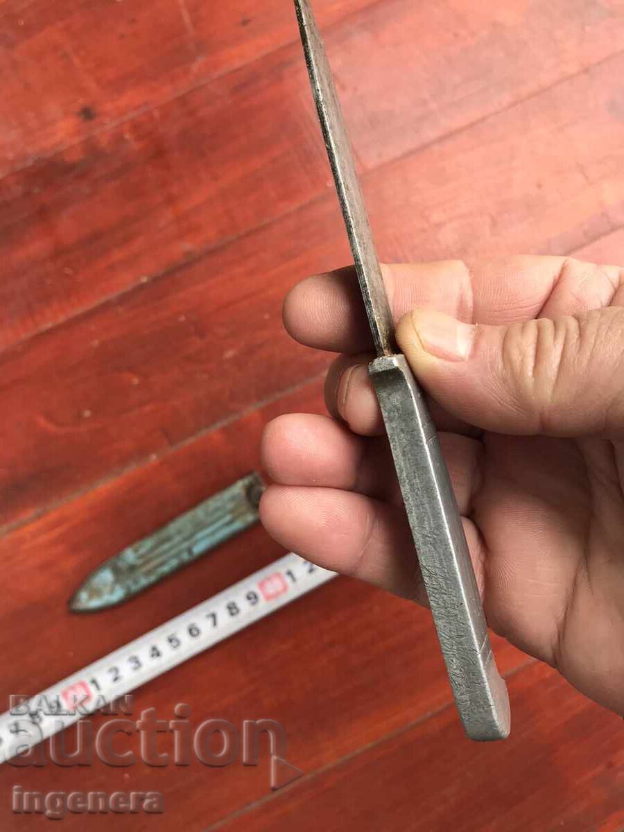 CUȚIT CUȚITAȘ DE PE VREME SOCIALISTĂ, CU TEACĂ - 6