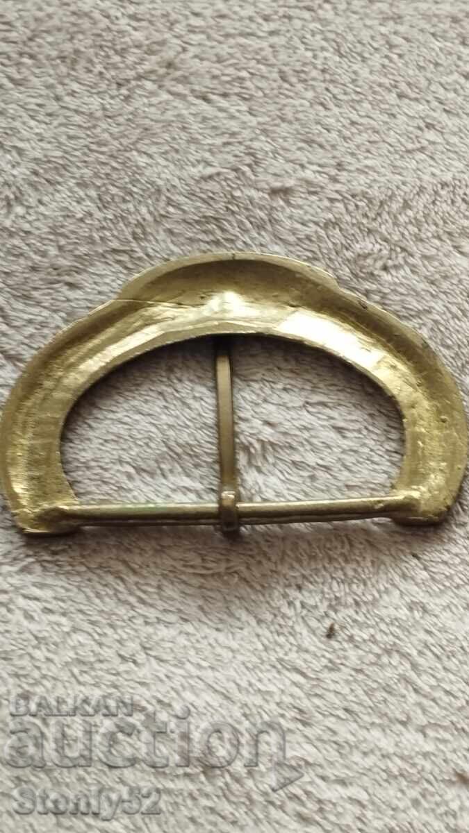 Стара месингова тока за широк колан. с цена 10.00 лв. | € 5.11