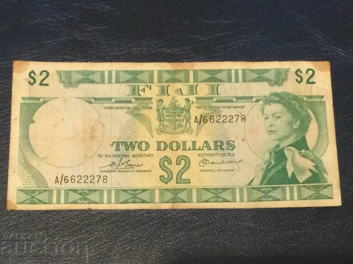 Fiji 2 dolari 1969 Elisabeta Fiji 2 dolari 1969 Elisabeta
