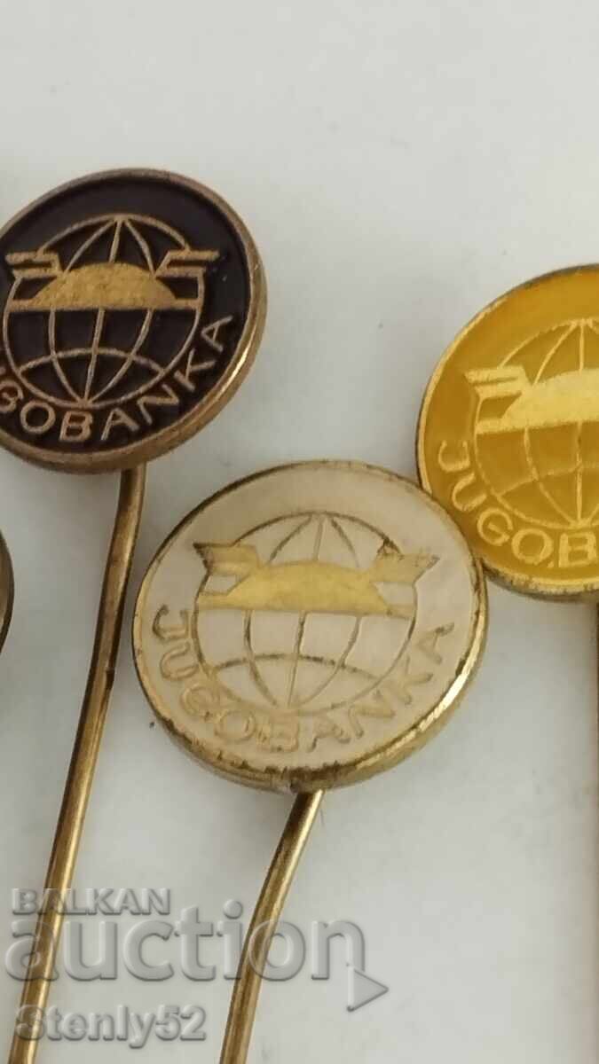 Auction  6 Jugobanka-Yugoslavia pins
