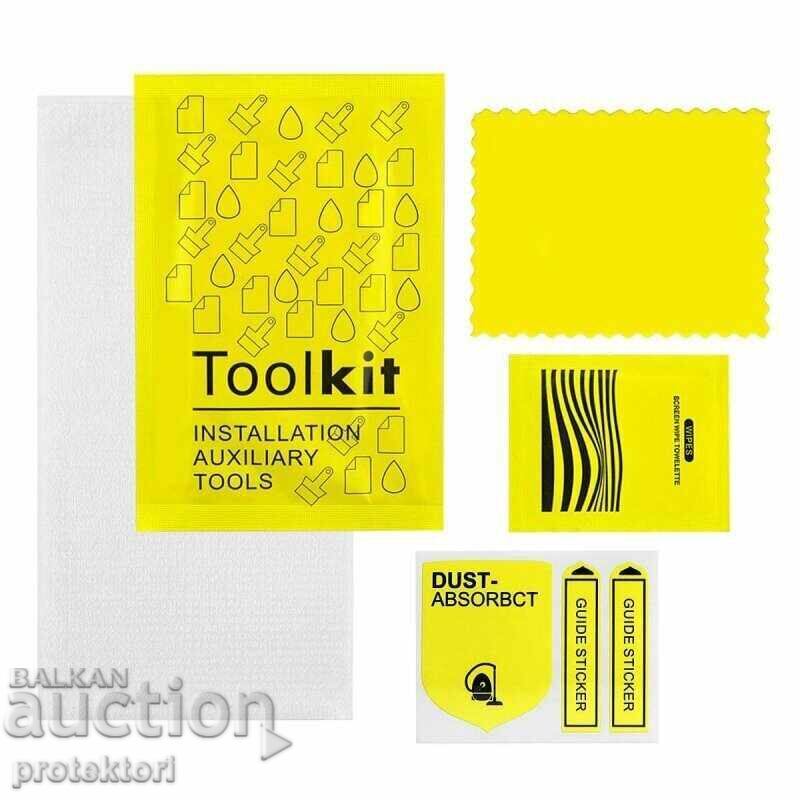 Delivery of OG Premium Tempered Glass for iPhone 16 Pro 6.3" Black Frame