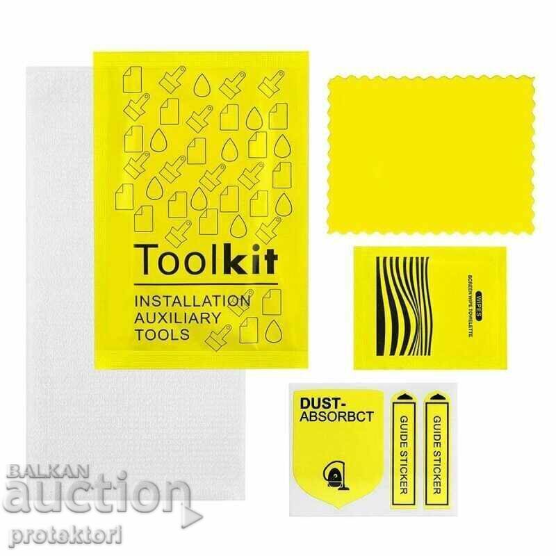 Παράδοση Θερμαινόμενο γυαλί OG Premium για iPhone 16 Pro 6,3" μαύρο πλαίσιο