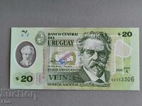 Bancnota - Uruguay - 20 pesos UNC | 2020