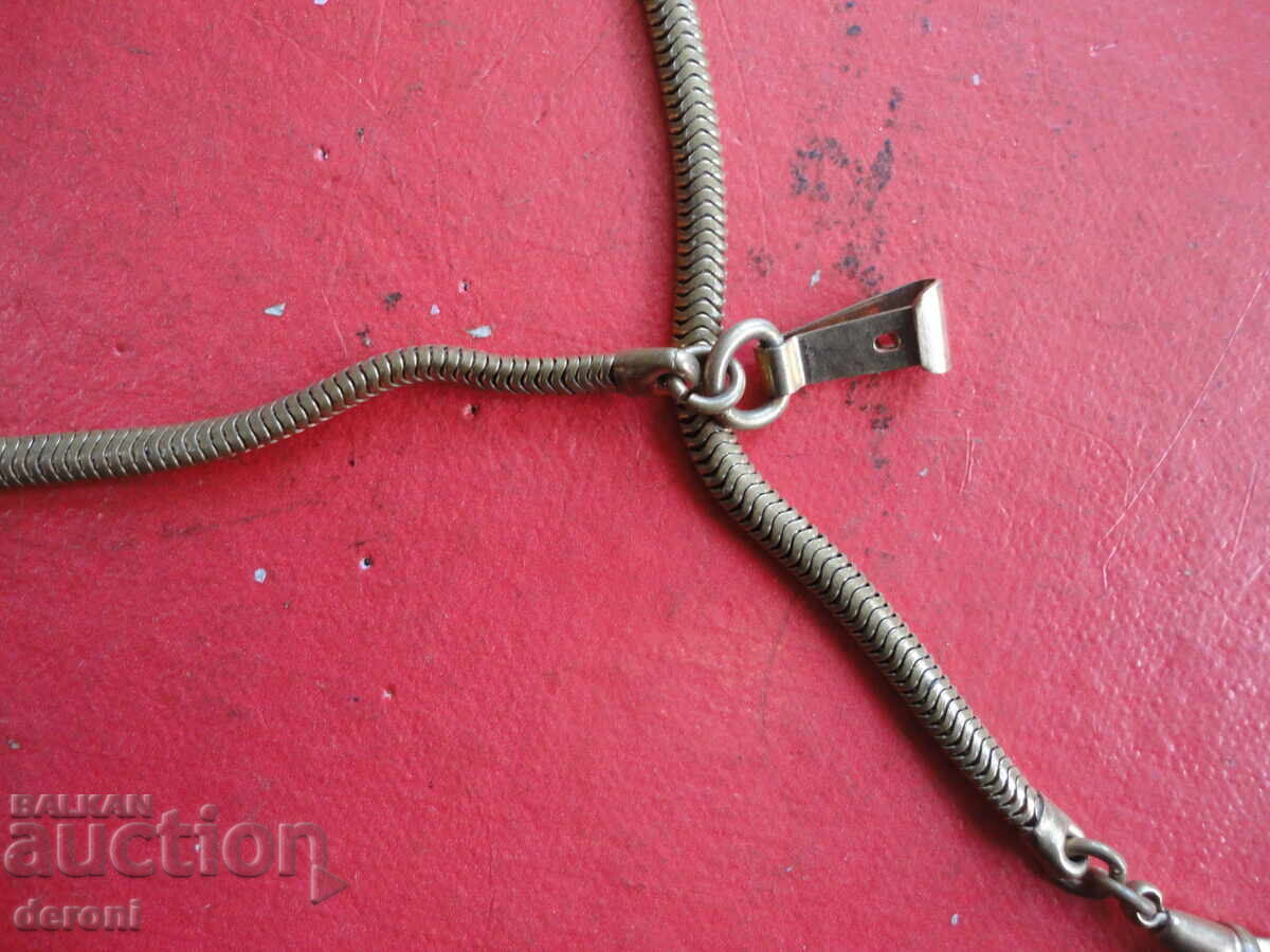 Bronze fob chain for pocket watch 5 with price 10.00 BGN | € 5.11 Bronze fob chain for pocket watch 5 with price 10.00 BGN | € 5.11