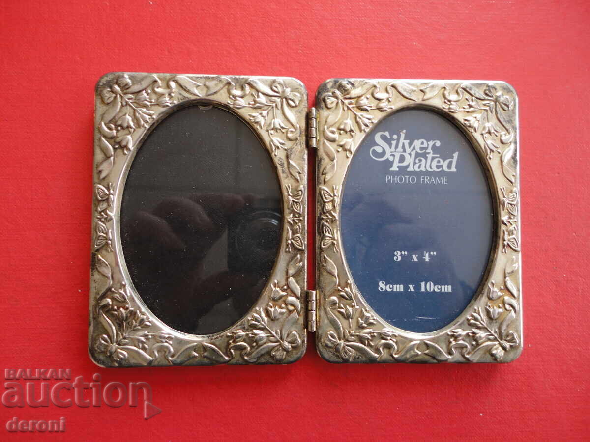 Rama foto dublă argintată incredibilă - 6