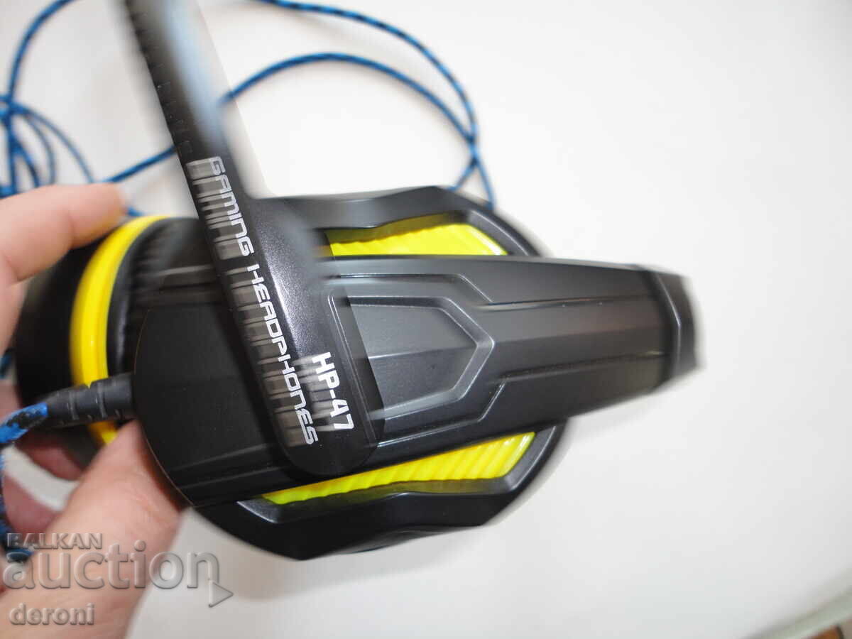 Headset with microphone Steel Play HP-47 with price 20.00 BGN | € 10.23 Headset with microphone Steel Play HP-47 with price 20.00 BGN | € 10.23