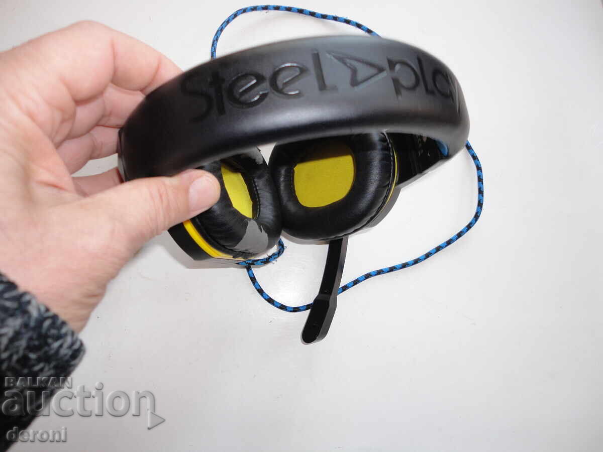 Headset with microphone Steel Play HP-47 - 5 Headset with microphone Steel Play HP-47 - 5