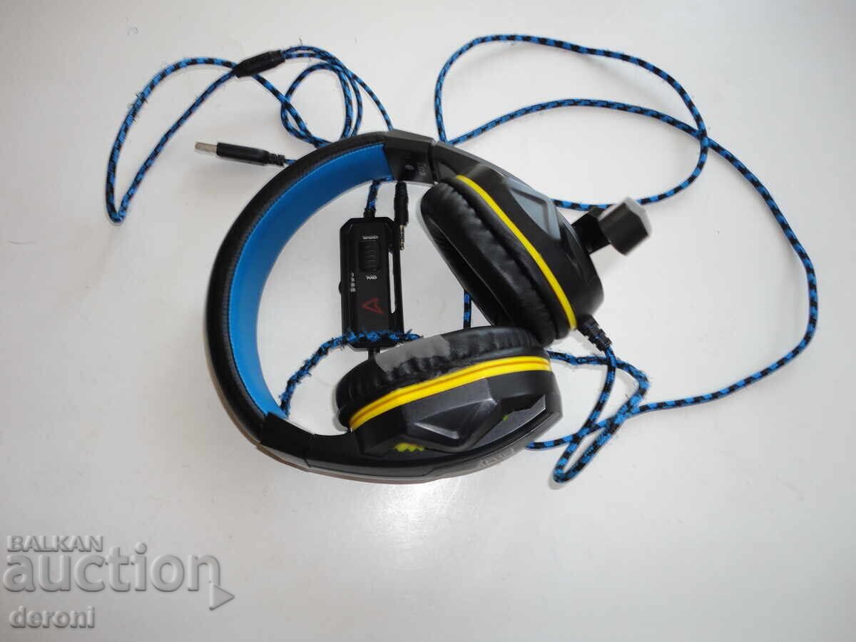 Headset with microphone Steel Play HP-47 - 6 Headset with microphone Steel Play HP-47 - 6