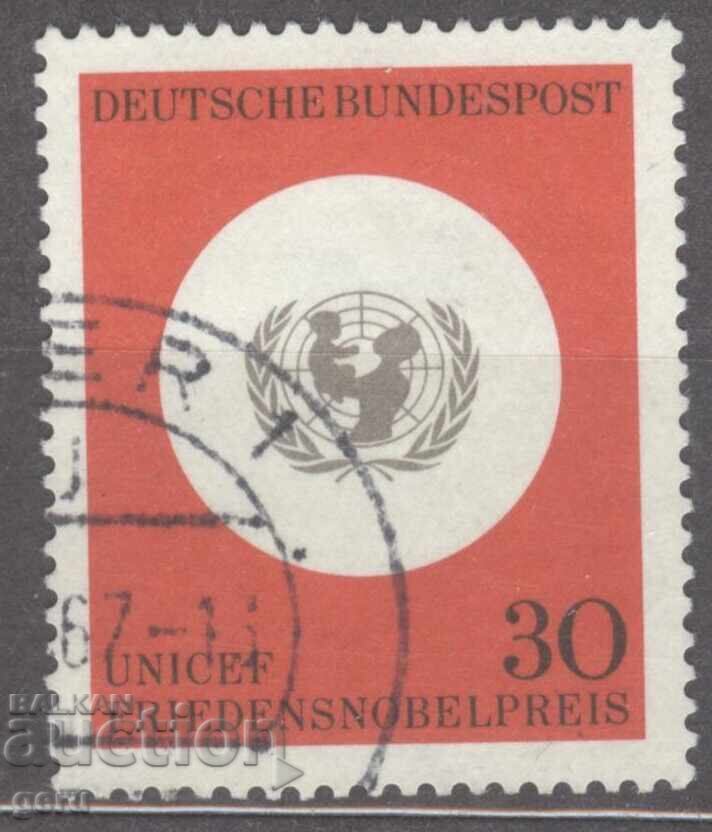 Germany BRD Германия ФРГ 1966 Mi 527 (o) 482 3 Germany BRD Германия ФРГ 1966 Mi 527 (o) 482 3