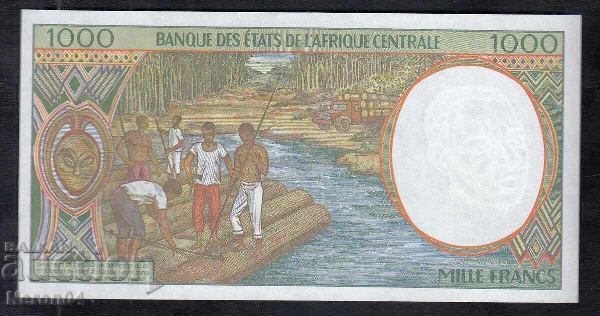 1000 франка 2000, Екваториална Гвинея с цена € 29.95 | 58.58 лв.