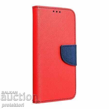 Fancy Apple iPhone 15 Pro Max Book Case Red