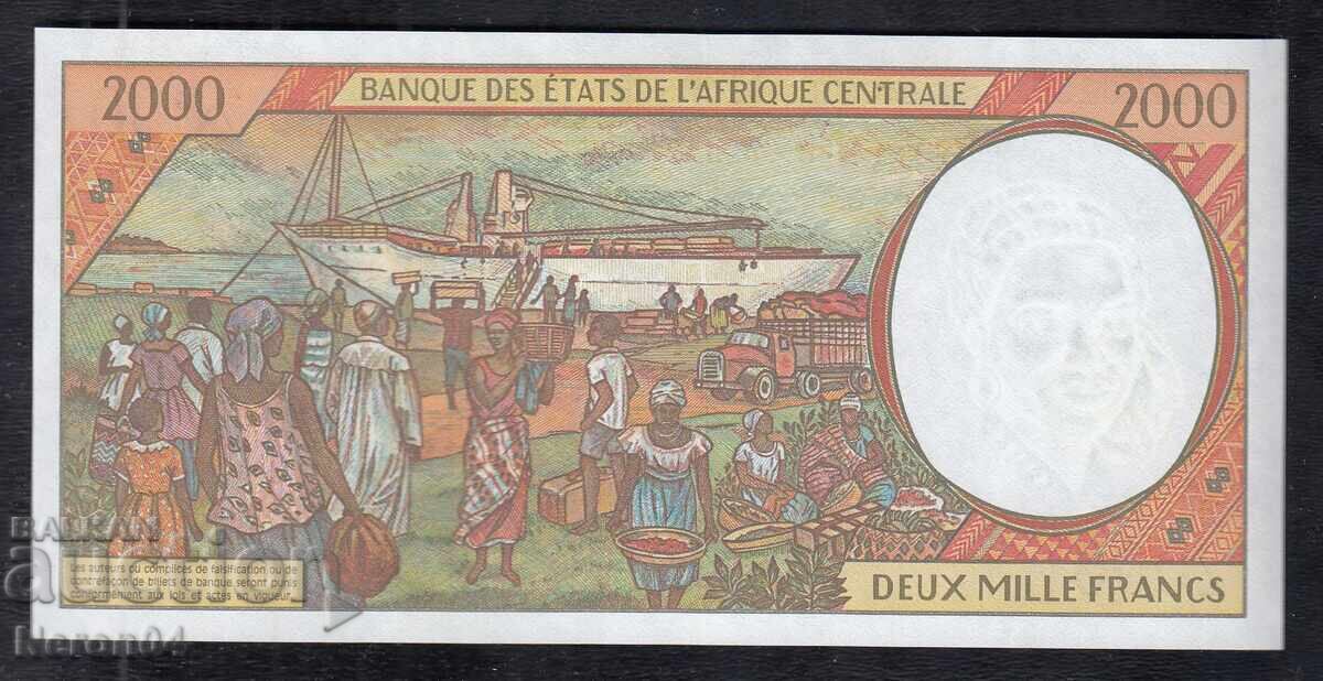 2000 Francs 2000, Equatorial Guinea with price 69.99 BGN | € 35.79