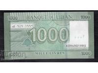 1000 λιβρές 2016, Λίβανος