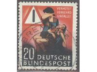 Γερμανία BRD Γερμανία ΦΡΓ 1953 Mi 162 (o) 482 3