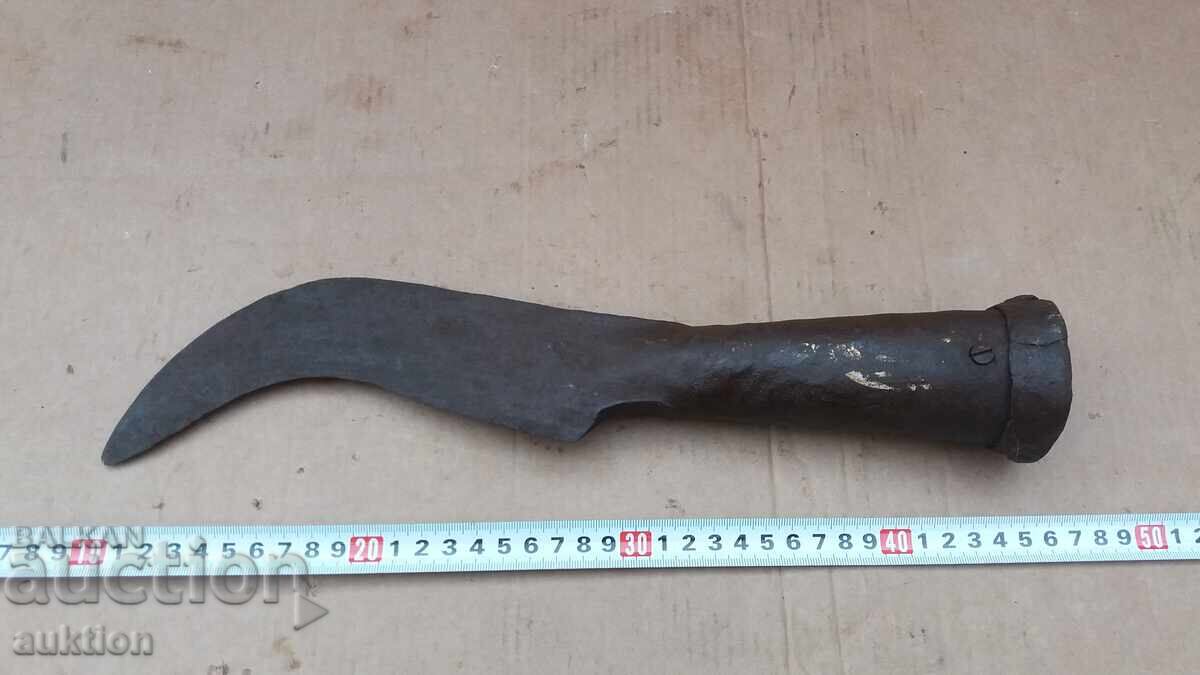 MASSIVE WROUGHT IRON REVIVAL AXE, AXE BLADE with price 16.99 BGN | € 8.69