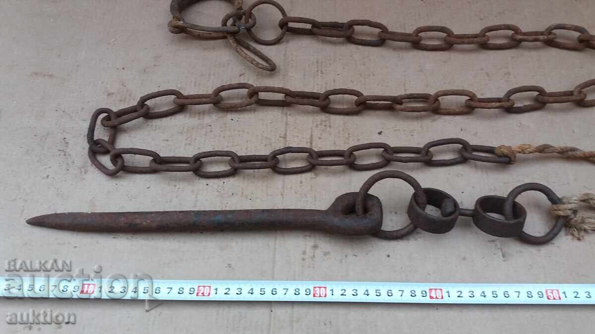MASSIVE FORGED WEDGE, BUCKLE CHAIN - SET - 5 MASSIVE FORGED WEDGE, BUCKLE CHAIN - SET - 5