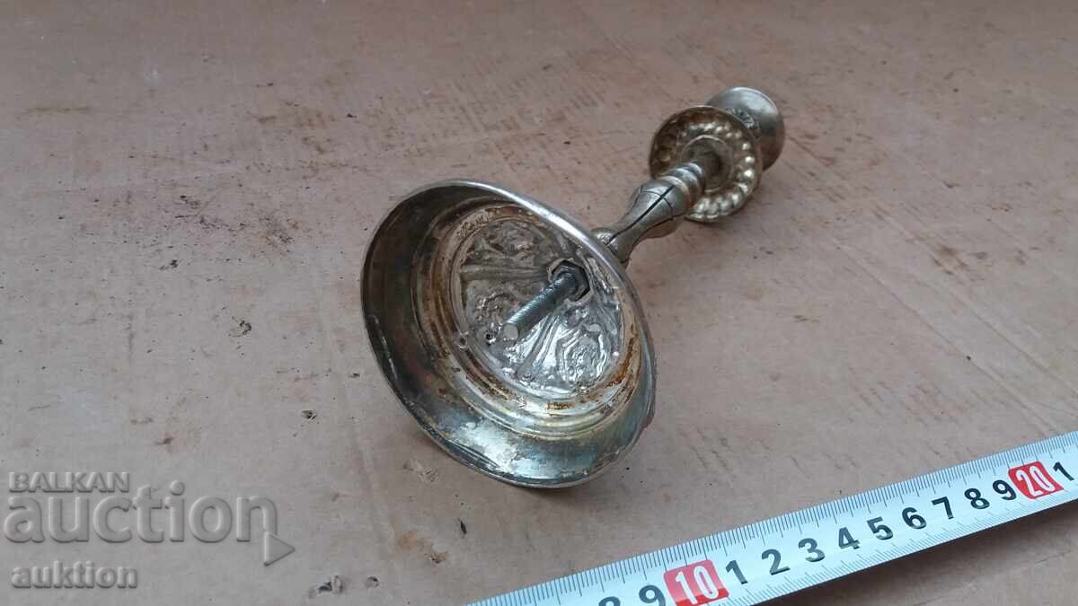 STAR DEBELO SILVER-PLATED CANDLESTICK - 5