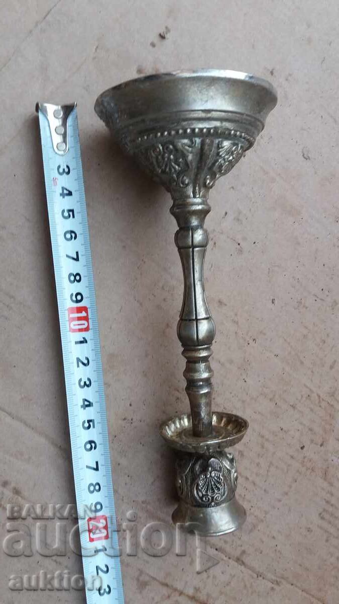 STAR DEBELO SILVER-PLATED CANDLESTICK - 6