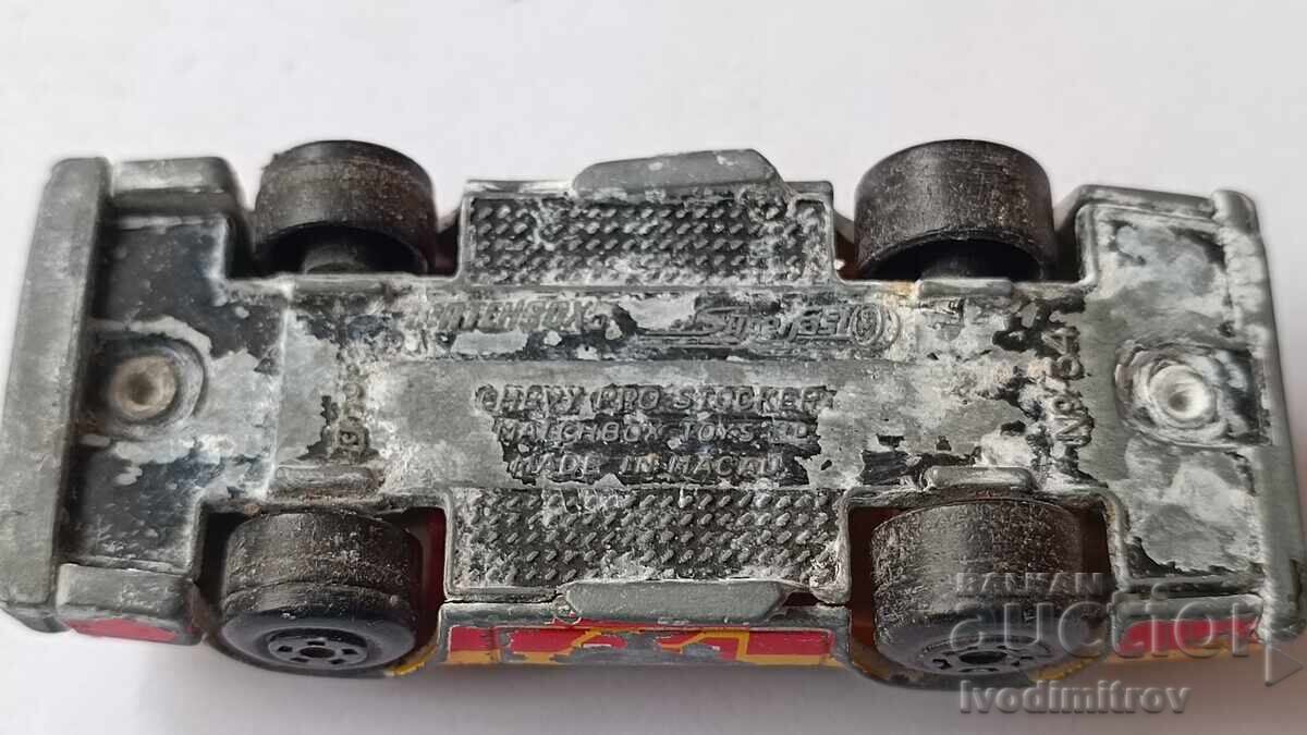 Model CHEVY PRO STOCKER MATCHBOX Made in Macao - 5 Model CHEVY PRO STOCKER MATCHBOX Made in Macao - 5