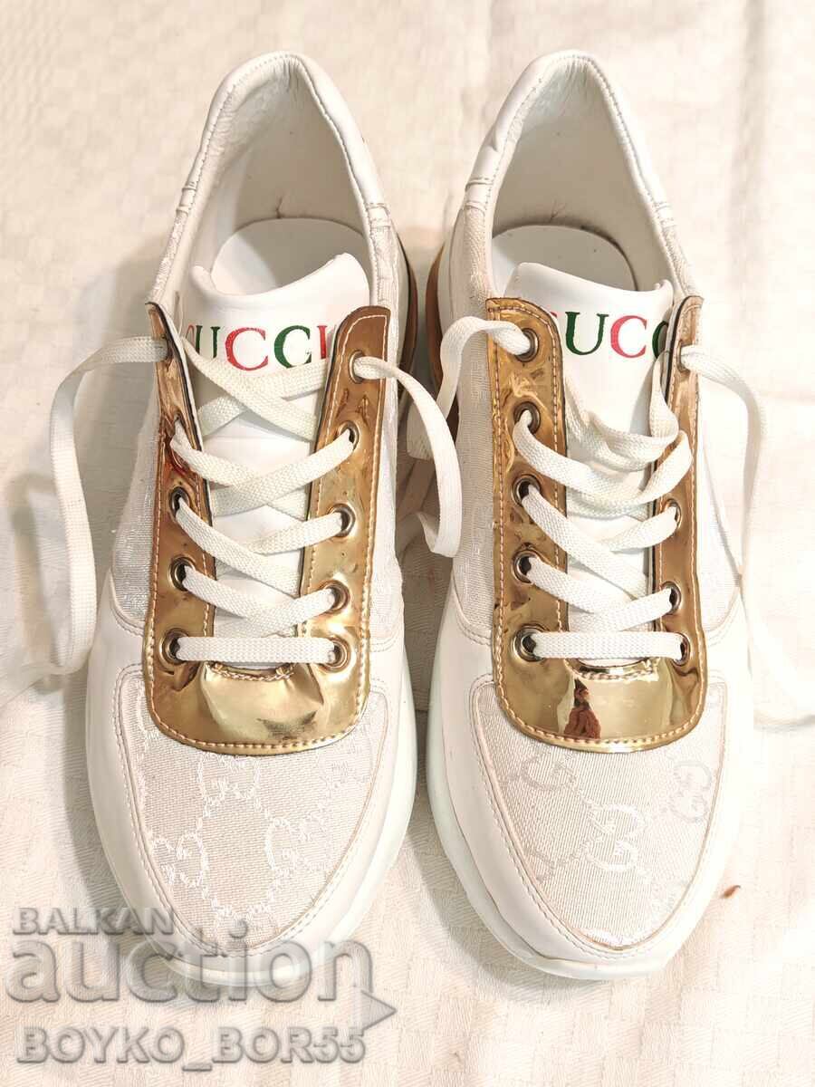 Adidași originali de damă GUCCI, mărimea 38, Italia cu preț 150.00 BGN | € 76.69