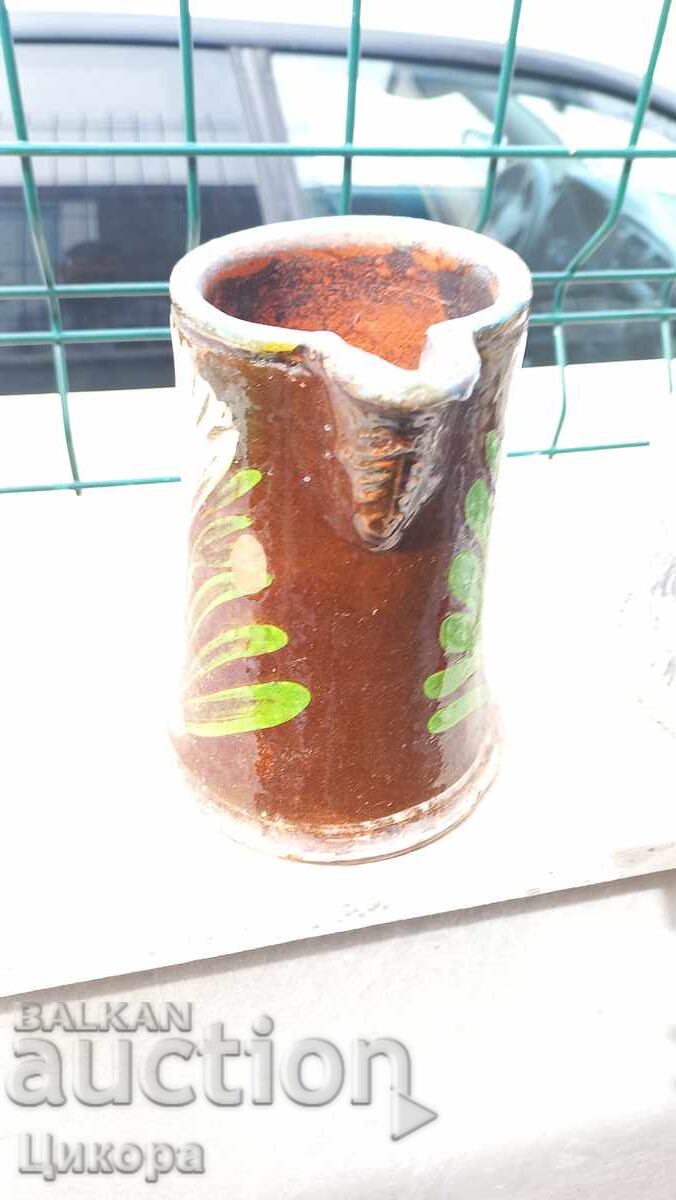 OLD CLAY PITCHER CERAMIC GLAZED with price 80.00 BGN | € 40.90 OLD CLAY PITCHER CERAMIC GLAZED with price 80.00 BGN | € 40.90