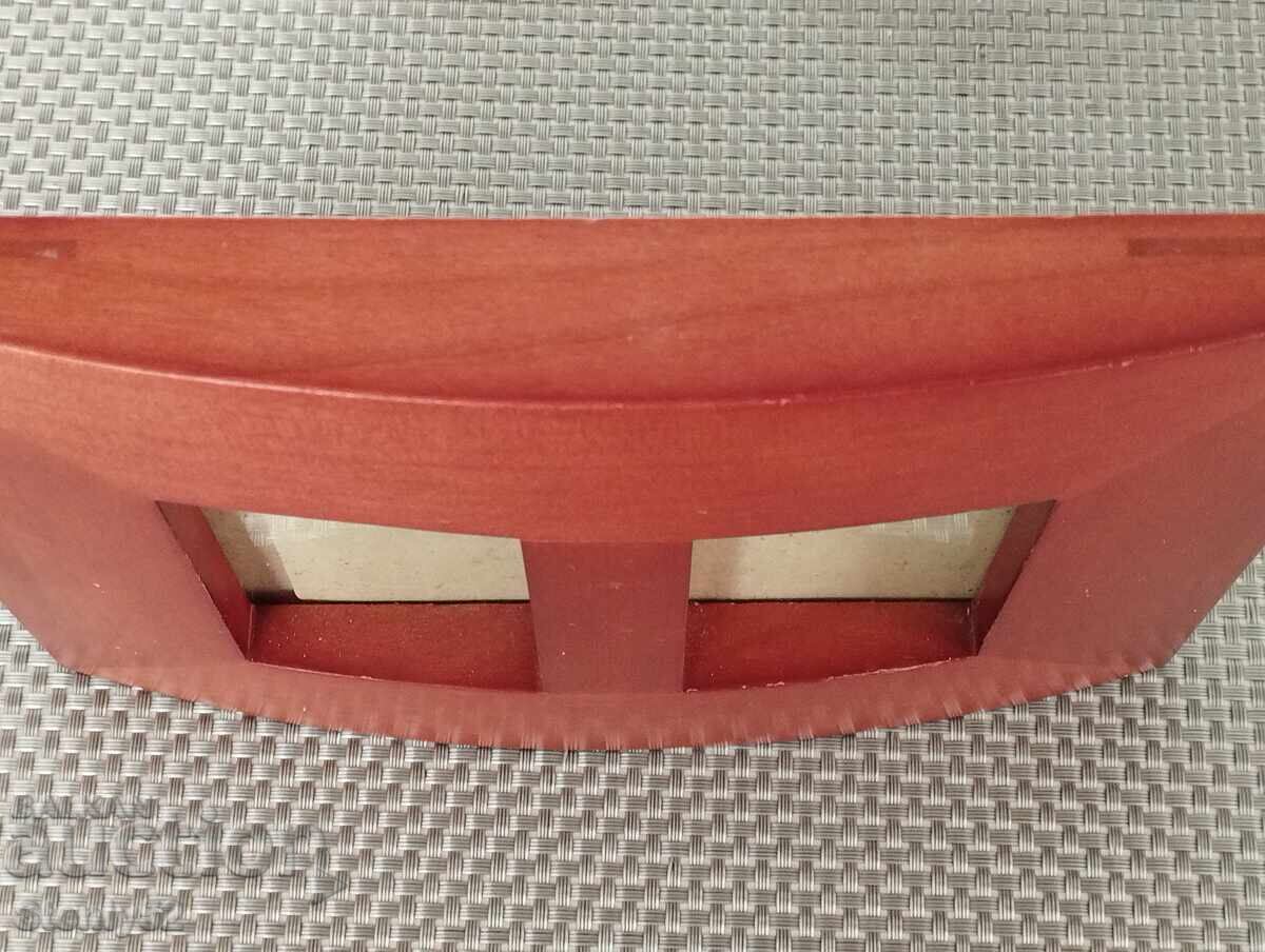 Wooden frame for 2 small format photos with price 10.00 BGN | € 5.11