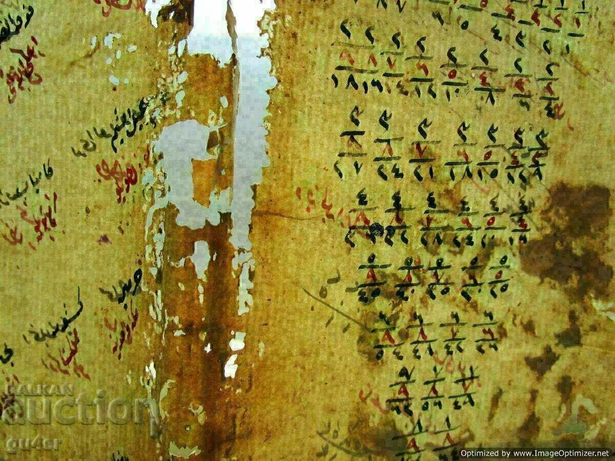 ❌❌MANUSCRIS ISLAMIC ANTE-DILUVIAN, 76 pag., 38 foi, RRR❌❌ - 7