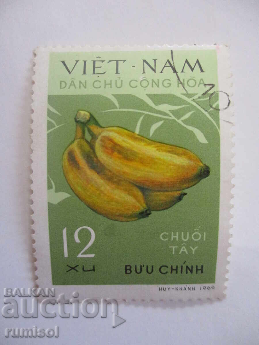 Пощенска марка - Dan Chu Cong Hoa - Chuoi Tay