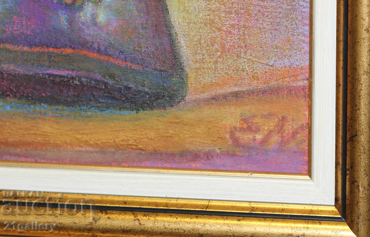 Elka Naydenova (1932 – 2016) Still Life with Flowers - 7 Elka Naydenova (1932 – 2016) Still Life with Flowers - 7