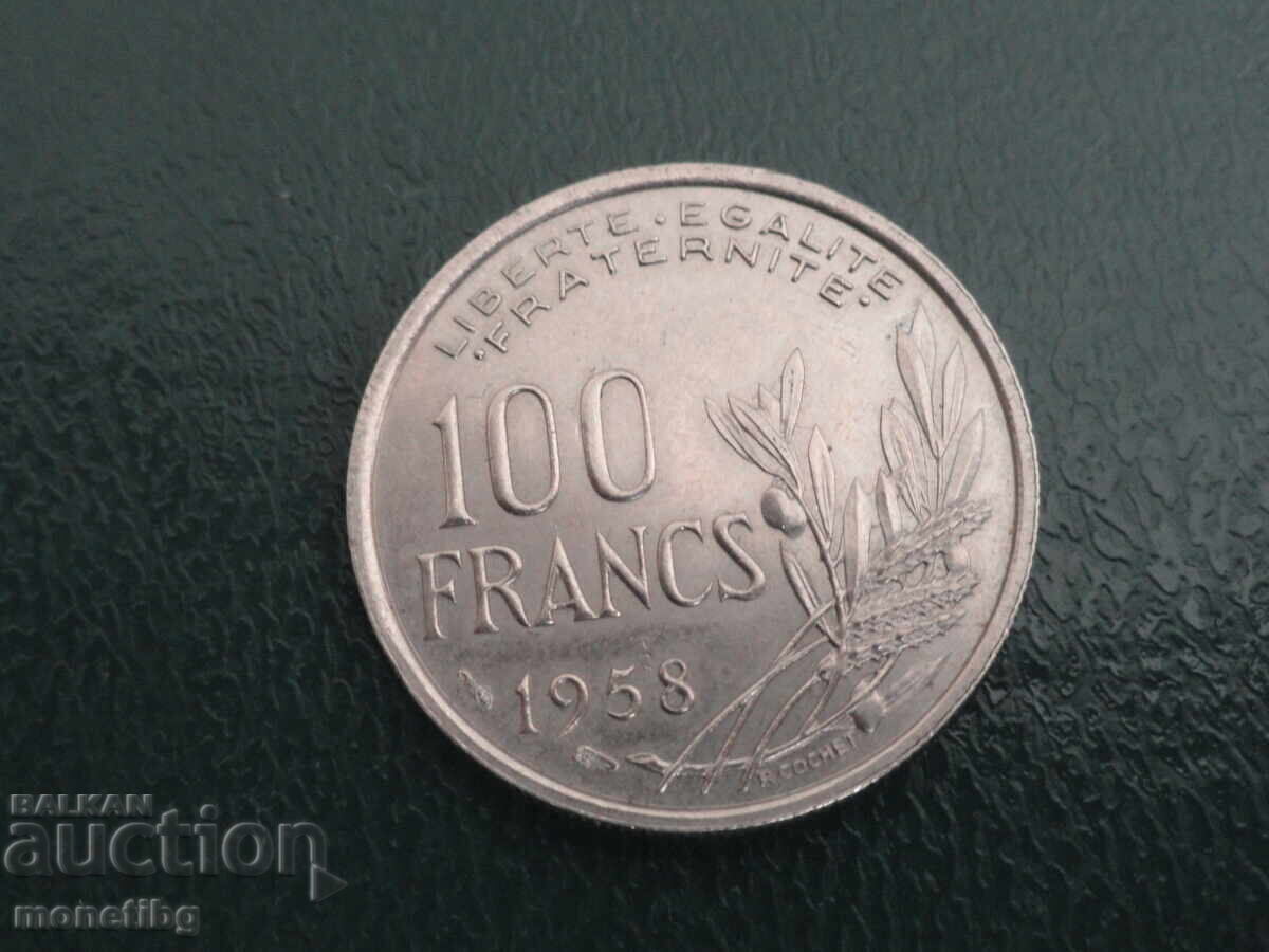 Франция 1958г. - 100 франка (R) - 5