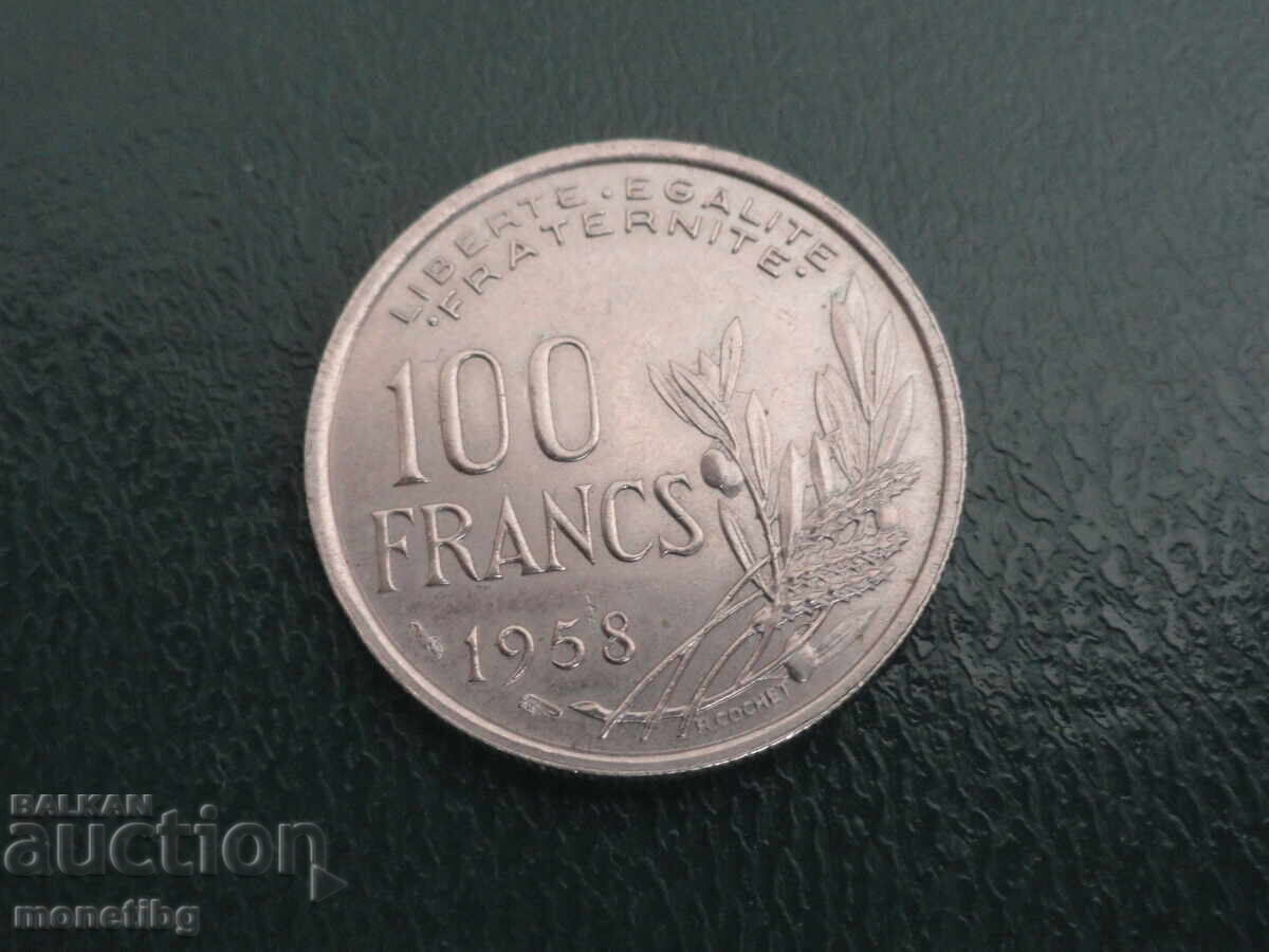 Франция 1958г. - 100 франка (R)