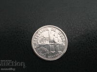 Куба 1952г. - 10 сентавос ''50г. Република Куба''