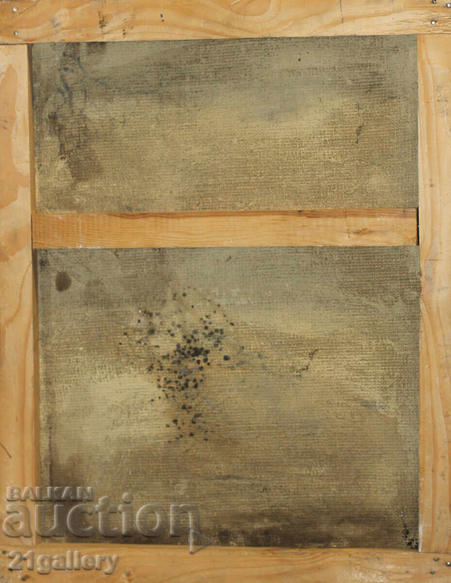 Rural landscape, old oil painting - 7 Rural landscape, old oil painting - 7