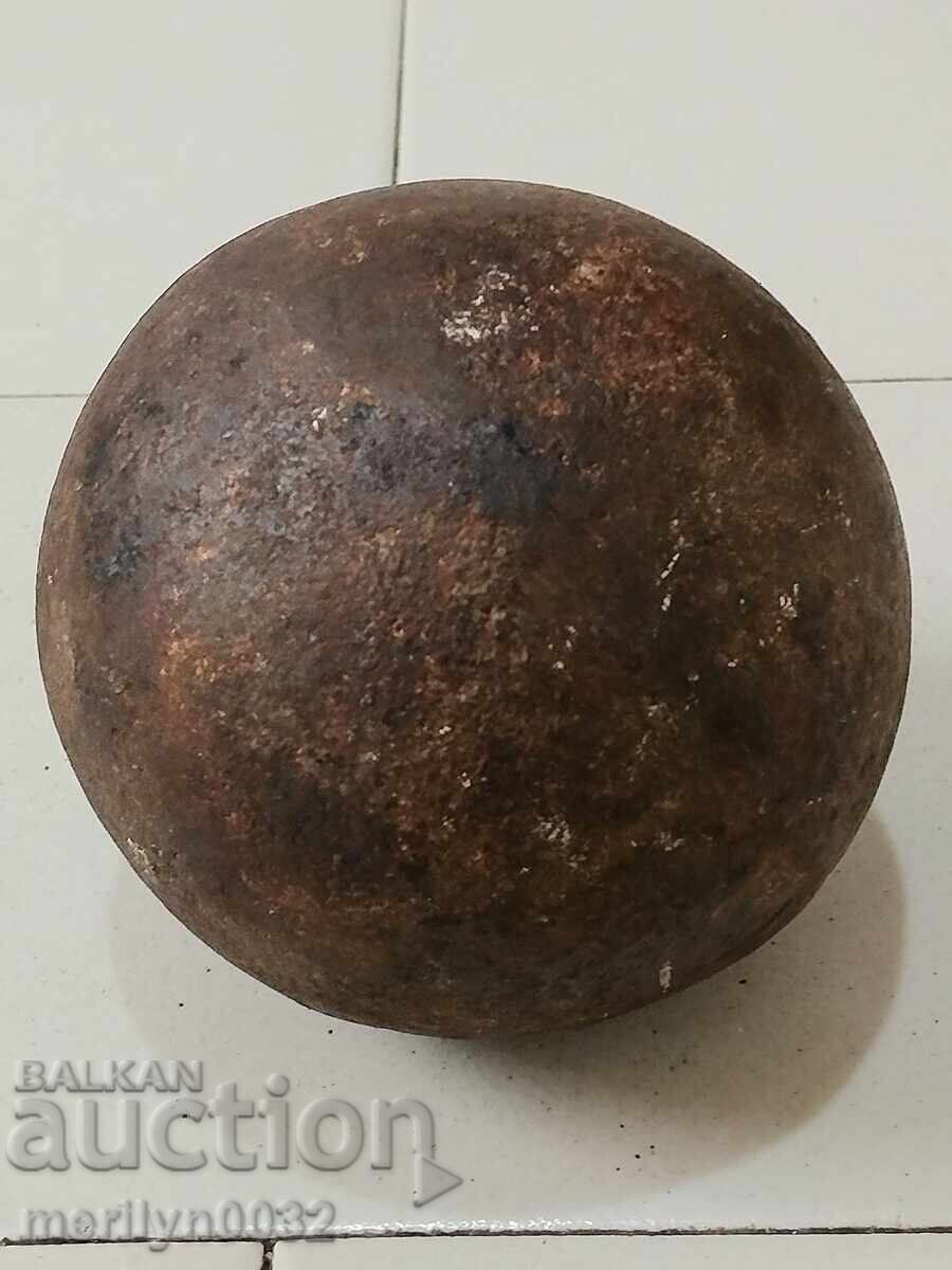 Auction  Old cannonball cannon mortar, bombard Crimean War RTOV