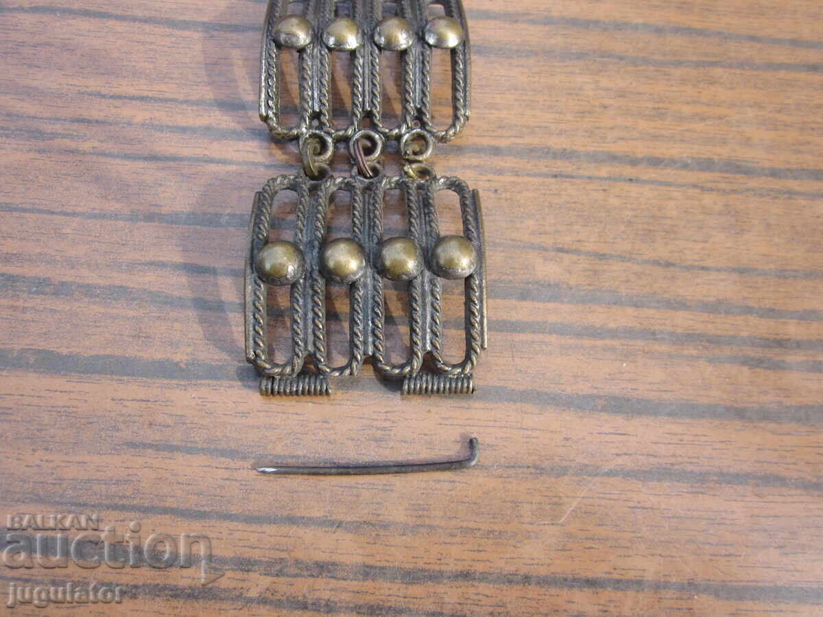 Bulgarian folklore bronze women's bracelet, folklore ornament - 5 Bulgarian folklore bronze women's bracelet, folklore ornament - 5