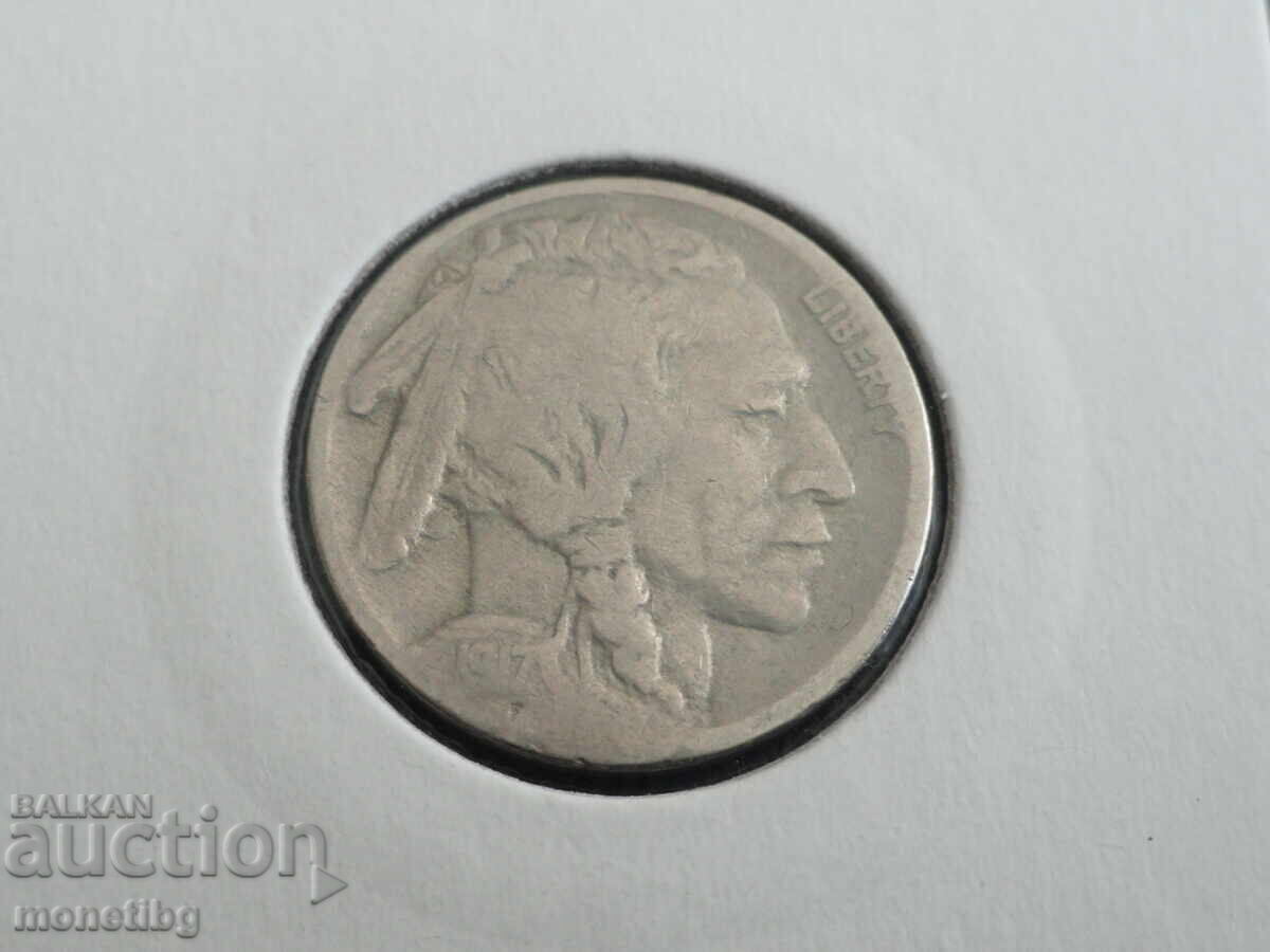 USA 1917 - 5 cents (m) USA 1917 - 5 cents (m)