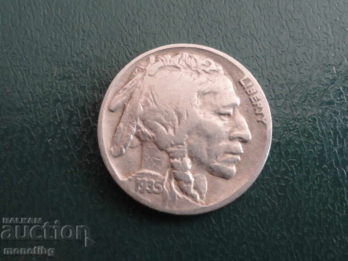 Аукцион САЩ 1935г. - 5 цента (м) Аукцион САЩ 1935г. - 5 цента (м)