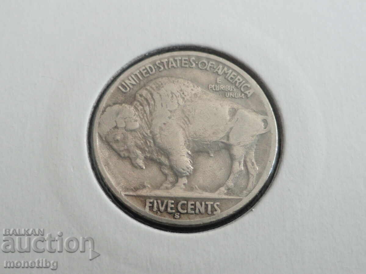 ΗΠΑ 1936 - 5 σεντ (S) (m) με τιμή € 5.70 | 11.15 BGN ΗΠΑ 1936 - 5 σεντ (S) (m) με τιμή € 5.70 | 11.15 BGN