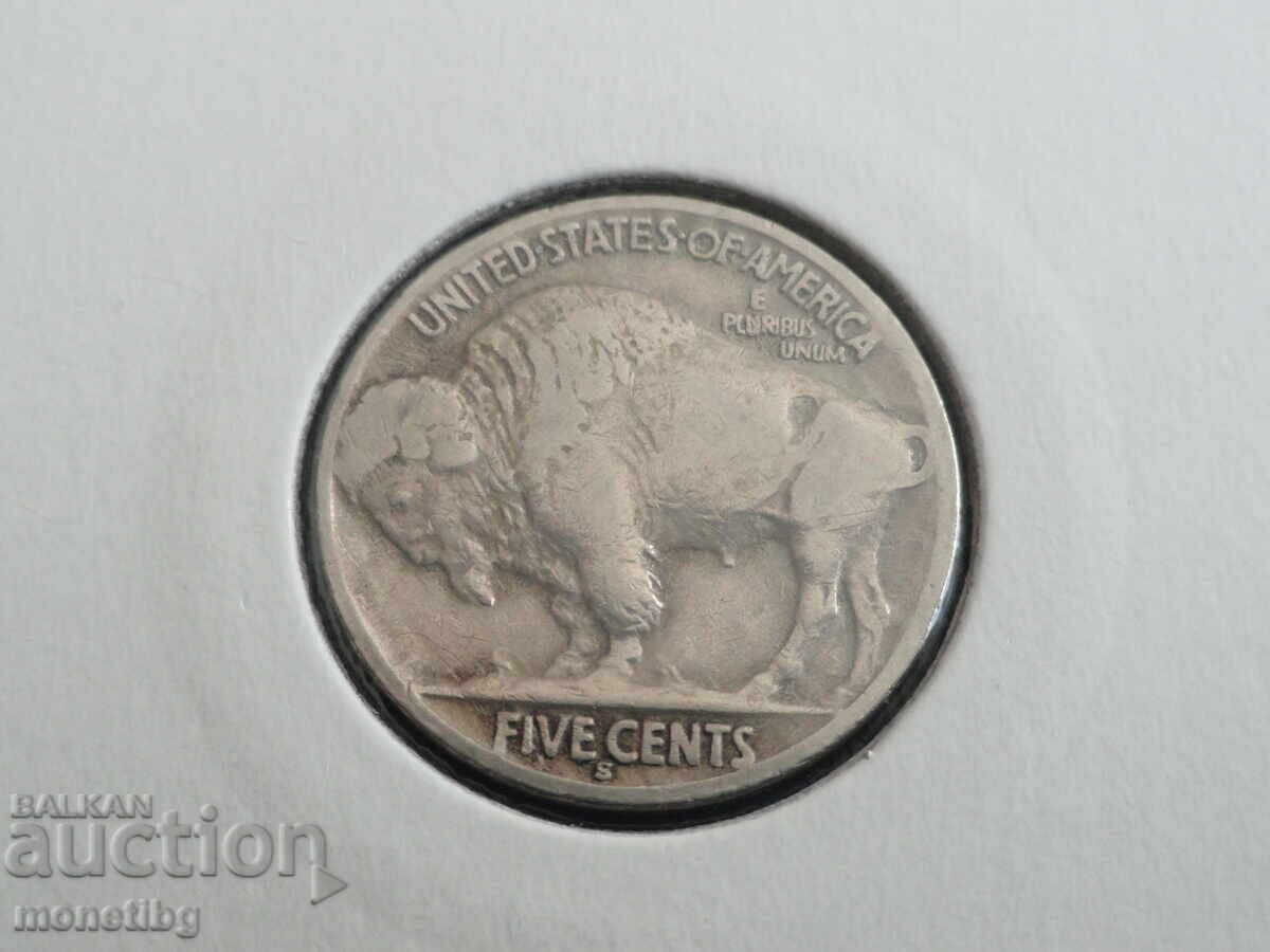 ΗΠΑ 1936 - 5 σεντ (S) (m) - 6