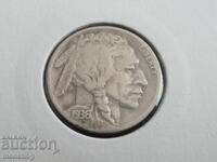 САЩ 1936г. - 5 цента (S) (м)